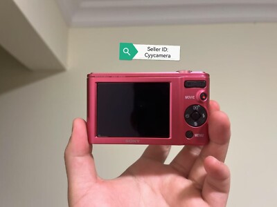 Sony Cyber-shot DSC-W810 20.1MP Digital Camera - Pink for sale
