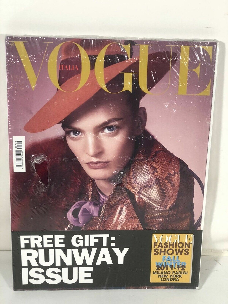 Vogue Italia July 2011 Fashion Shows Fall Winter Supplement Runway