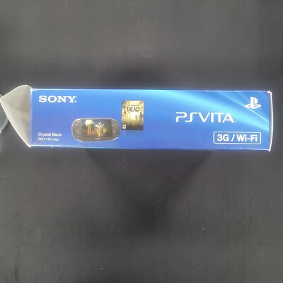 Sony PlayStation Vita The Walking Dead Bundle 3G Console Box