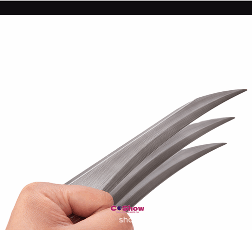 25cm Anime Wolverine Claw Hard Logan Blade Claw Paw 1:1 Cosplay Requisite Sicherheit - Bild 5 von 12