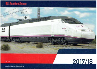 ELECTROTREN SPUR HO MODELLEISENBAHNEN 2017-18 PRODUKTKATALOG (GB F D E TEXT)