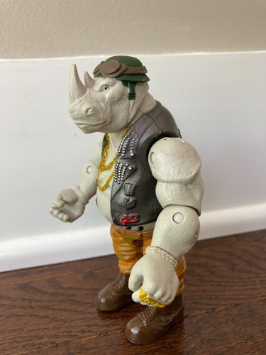 TMNT Ninja Turtles Out of the Shadows Rocksteady exc figure Rhino Chopper set - Picture 3 of 9