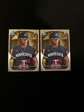 (2) 2023 Bowman Chrome #BCP-203 Ariel Castro 1st Minnesota Twins