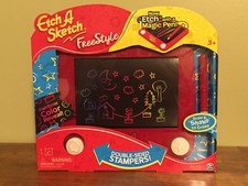 New Etch A Sketch Freestyle Double-Sided Stampers Toy