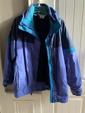 Columbia Women’s Bugaboo 3 In 1 Ski Jacket Parka Size Large