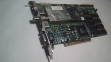AGP Video Card ATI Rage II DVD AIW 109-38600-00 1023860403 511236 A/V CATV VGA