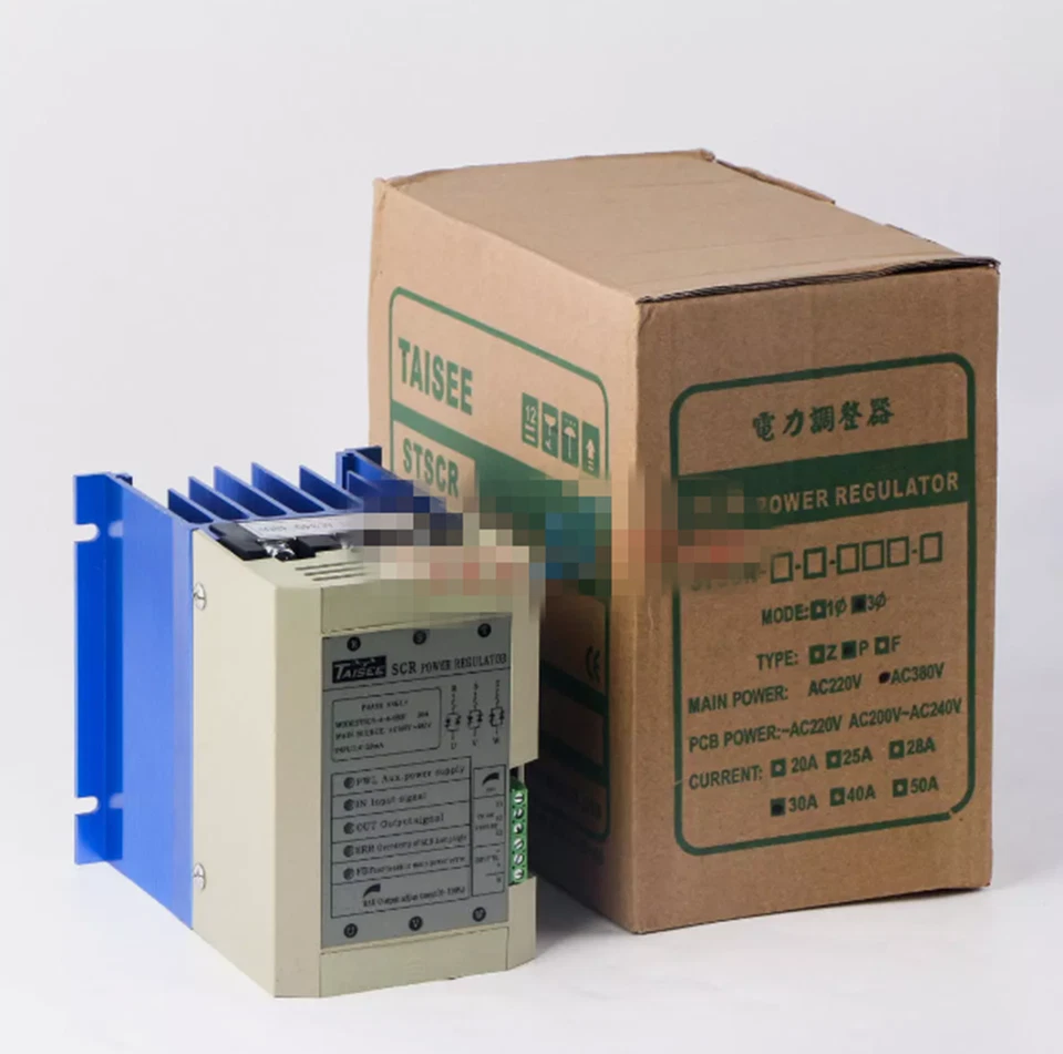 NEWTAISEE Regulador de potencia SCR STSCR-4-4-030P 30A tubo de calefacción aplicable Foto 2 de 4