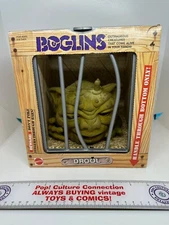 Vintage Mattel Boglins Drool Figure Complete In The Box