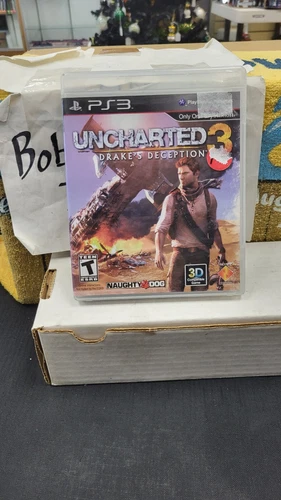 CIB UNCHARTED 3 DRAKE'S DECEPTION PS3 SONY PLAYSTATION 3 VIDEO GAME COMPLETE BOX