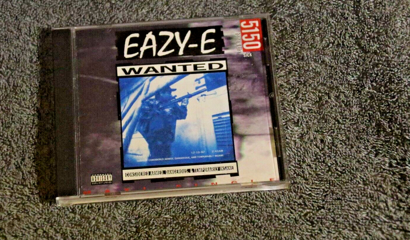 Eazy-E 5150 Home 4 Tha Sick CD EP 1992 Orig Gangsta Rap Compton G-Funk NWA NRMT+