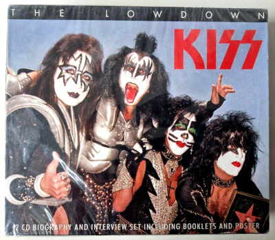 KISS The Lowdown, Low Down, 2 CD's Version mit Handbuch und Poster, NEU/OVP