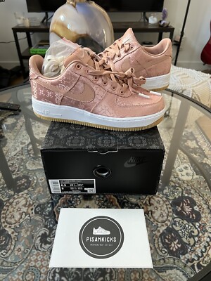 Size NEW NIKE AIR FORCE LOW CLOT ROSE GOLD GUM CJ5290-600
