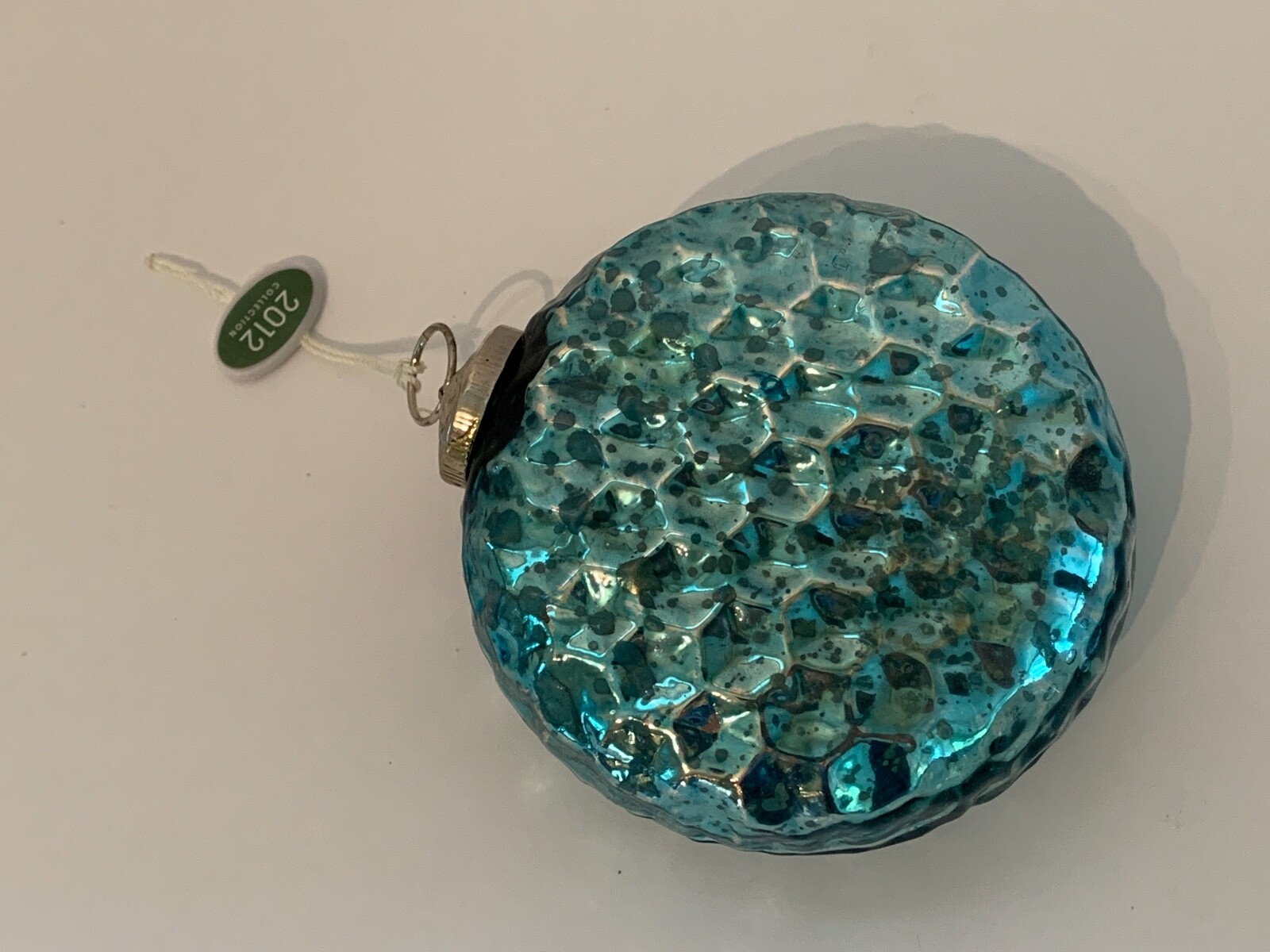 2012 NORTH POLE TRADING COMPANY Glass Reproduction Kugel Ornament