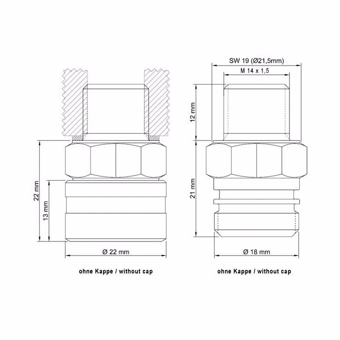 Tapón de drenaje de aceite del motor Stahlbus M14x1.5 fácil limpieza cambio de aceite para Honda Hyundai Foto 3 de 4