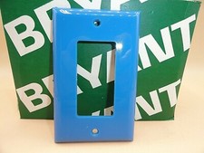 BRYANT 1 GANG WALL COVER PLATE SINGLE SWITCH ...