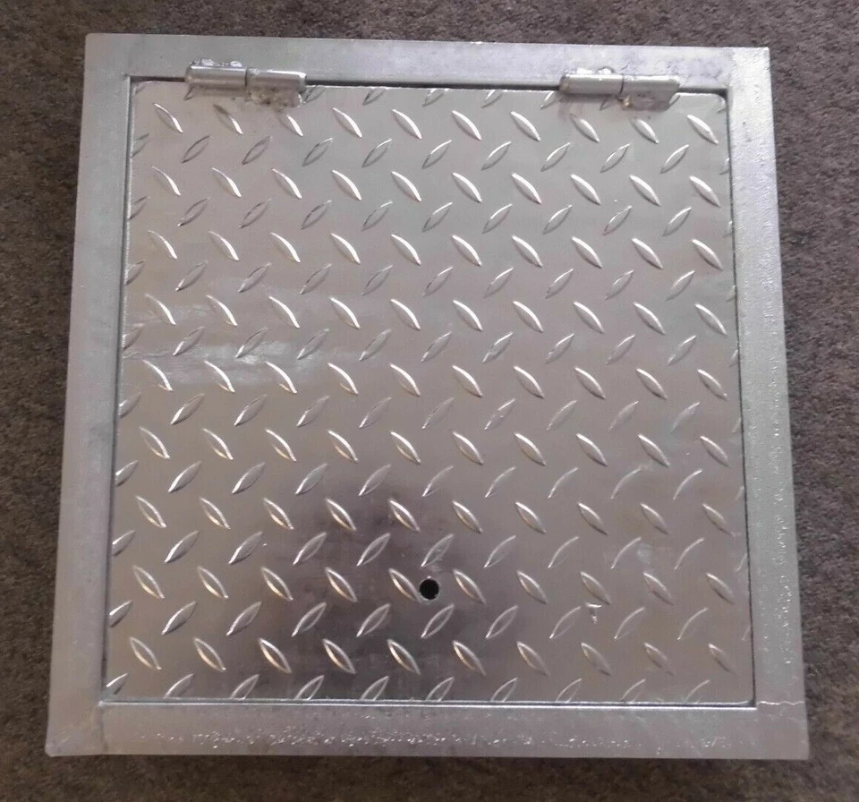 Schachtabdeckung Edelstahl Schachtdeckel Gullideckel Scharnier Klappe nirosta