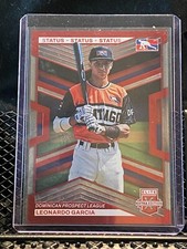 Leonardo Garcia 2023 Elite Extra Status - Red #45/199 Yankees #183