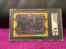 2023 PANINI PRIZM WWE KARL ANDERSON #10 GOLD PRIZM SSP# 4/10 SGC 9.5
