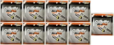 Gillette Atra Plus Refill Razor Blade Cartridges, 90 Count (Unboxed)