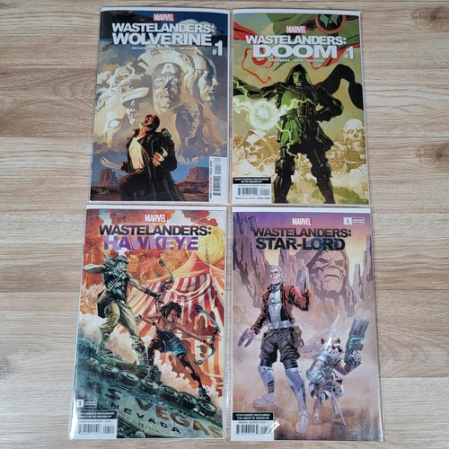 Wastelanders Doom Hawkeye Wolverine Black Widow Star-Lord #1 Marvel Lot of 4 NM