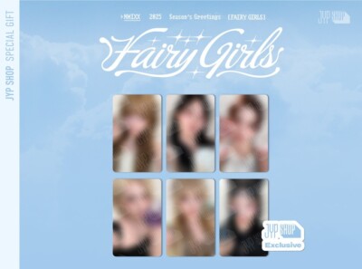 NMIXX - 2025 season's greetings Fairy Girls JYPSHOP POB PHOTO CARD