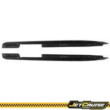 Fits 20-25 BMW G06 X6 M Sport Carbon Style Side Skirts Extension Rocker Panel PP