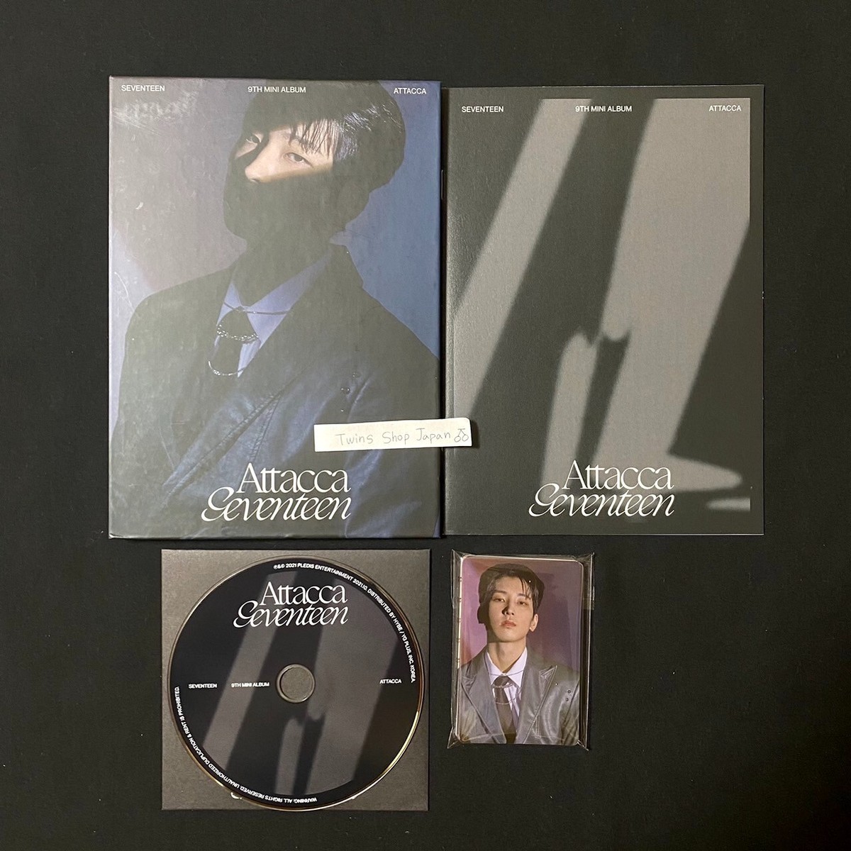 SEVENTEEN 9th mini album attacca carat ver. + photocard
