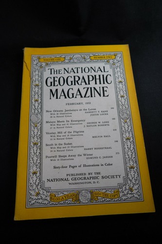 National Geographic Magazines - 1953; Choose your month! - Picture 4 of 27