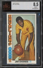 1976 Topps Basketball #97 Jim Chones BVG 8.5