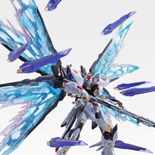 Used METAL BUILD Strike Freedom Gundam Light Wings Option Set SOUL BLUE Model ki