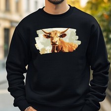 Cow Anime Style Sweatshirt Cosy and Perfect for Any Occasion S to 4XL
