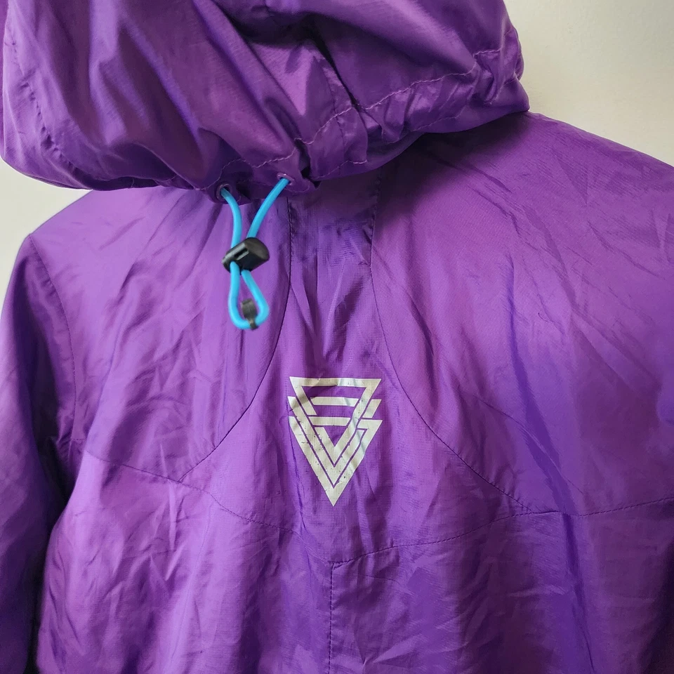Chaqueta cortavientos para mujer Helly Hansen púrpura Odin XS capucha Foto 2 de 4