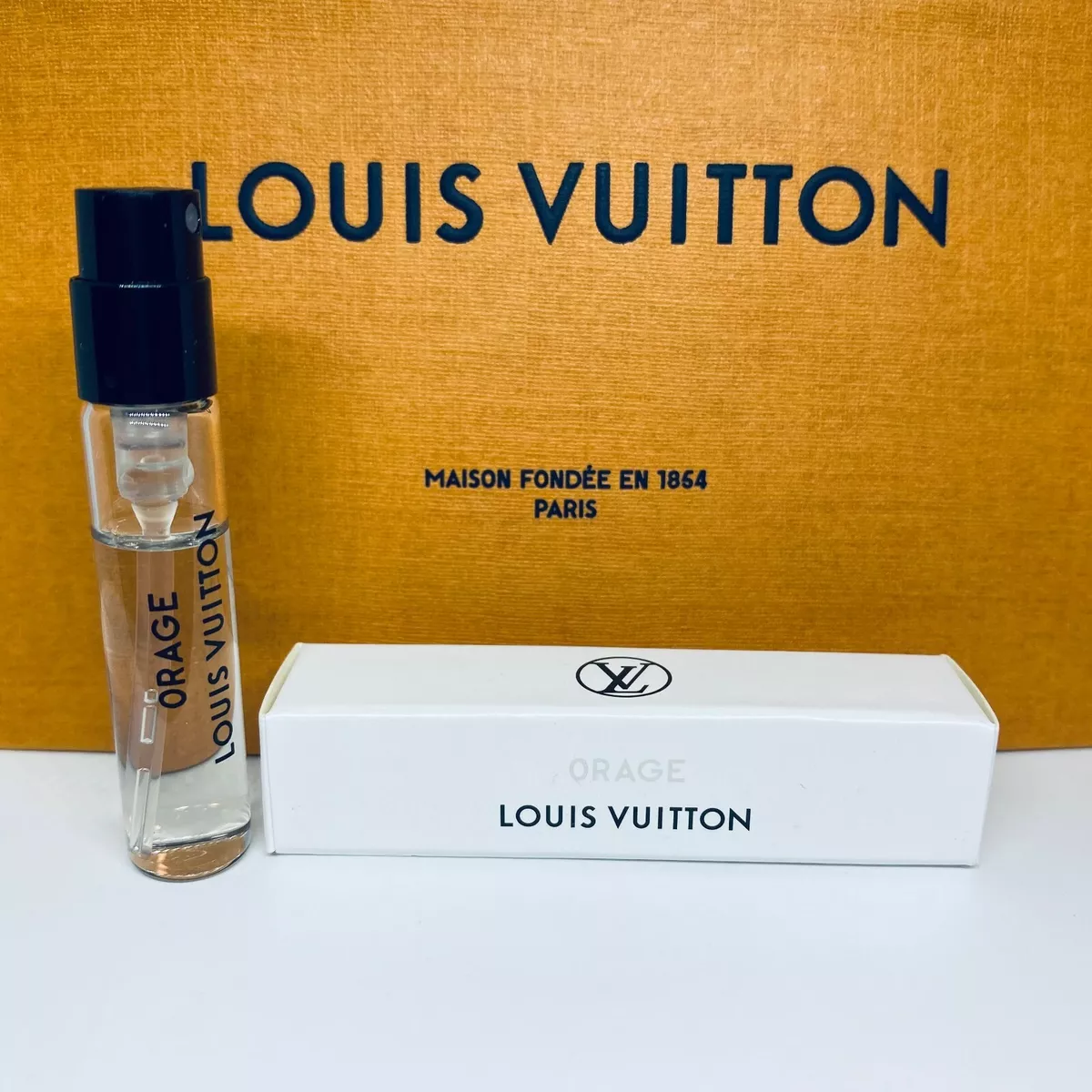 Louis Vuitton ORANGE Eau De Parfum Perfume Spray TRAVEL size 2ml NEW