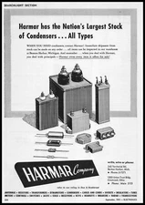 1951 Harmar Company Benton Harbor Michigan Condensers Vintage Print Ad