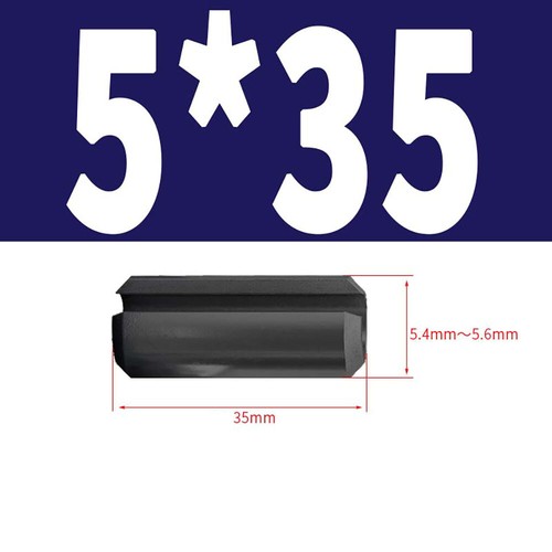 Black Spring Pins Split Tension Roll Pin 65 Mn steel M1.5 M2 M2.5 M3 M4 M5-M12 - Picture 93 of 156