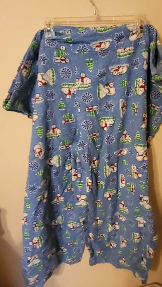 Pantalón pij faded glory casero 62 W cordón 27 entrepierna franela oso polar Foto 2 de 4