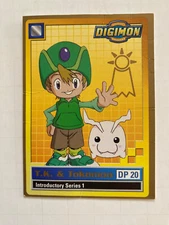 T.K. & Tokomon Introductory Series 1 DP 20 7 Tokomon Fox Kids Card Game  sweet