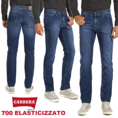 Pantaloni Jeans uomo CARRERA art. 700 elasticizzato regular taglio dritto casual
