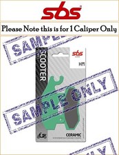Vespa GTS 125 i.e i-Get Touring 2017-2020 [Rear SBS HM Ceramic Brake Pads]