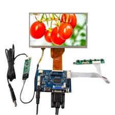HD VGA AV LCD Controller Board 7inch AT070TN92 Resistive Touch LCD Display