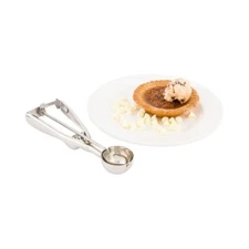Restaurantware Met Lux 0.7 Ounce Gelato Scoop 1 Ambidextrous Ice Cream Scoop -