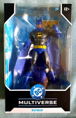 McFarlane DC Multiverse NEW Batman Justice League JLA 7'' Figure Blue Cape Cowl