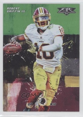 2015 Topps Fire Green 21/199 Robert Griffin III #86 1u6