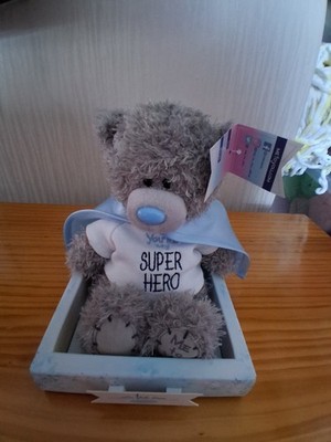 Me to You Tatty Teddybär.  DU BIST MEIN SUPERHELD.