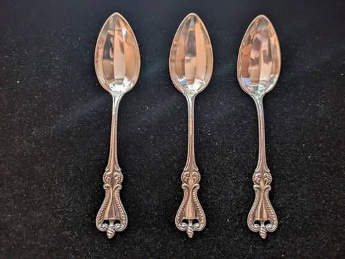 "Old Colonial" by Towle  Sterling Silver Coffee Teaspoons 5-5/8" 1895 - (3)Avail