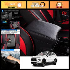 Custom Leather Center Console Cover For Mitsubishi Eclipse Cross 2018-2024 Wate Custom Leather Center Console Cover For Mitsubishi Eclipse Cross 2018-2024 Wate