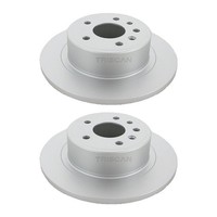 2 Bremsscheiben Voll Ø 286 Mm Triscan Bremsen-Expertise FüR U.A. Opel Omega