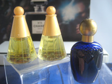 🎁3x Vintage mini **PARFUM** Avon  perfume Starring Mesmerize pure perume