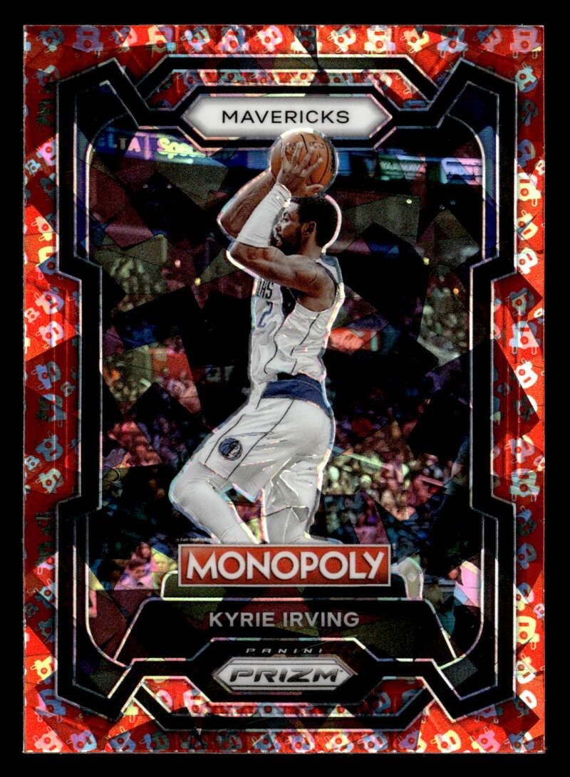 2023-24 Panini Prizm Monopoly Kyrie Irving Free Parking #23 Mavericks UX2878