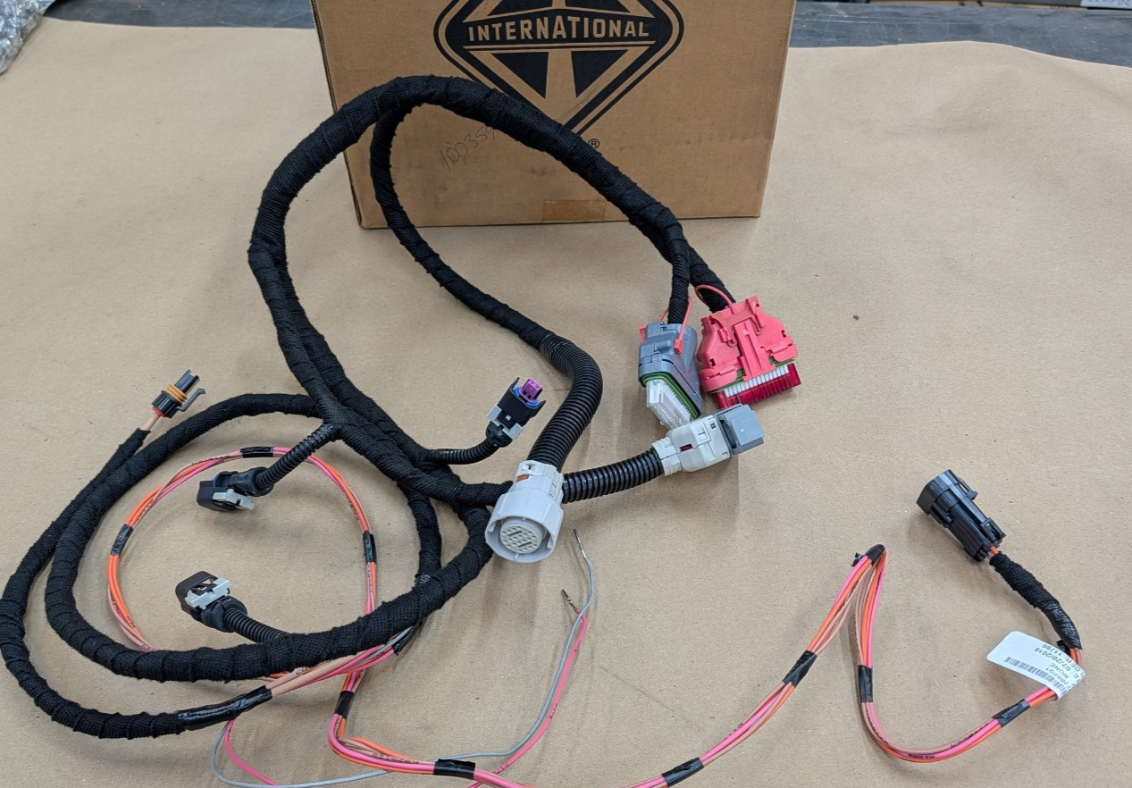 3597268P91 International Harness Automatic Transmission Engine  Wiring